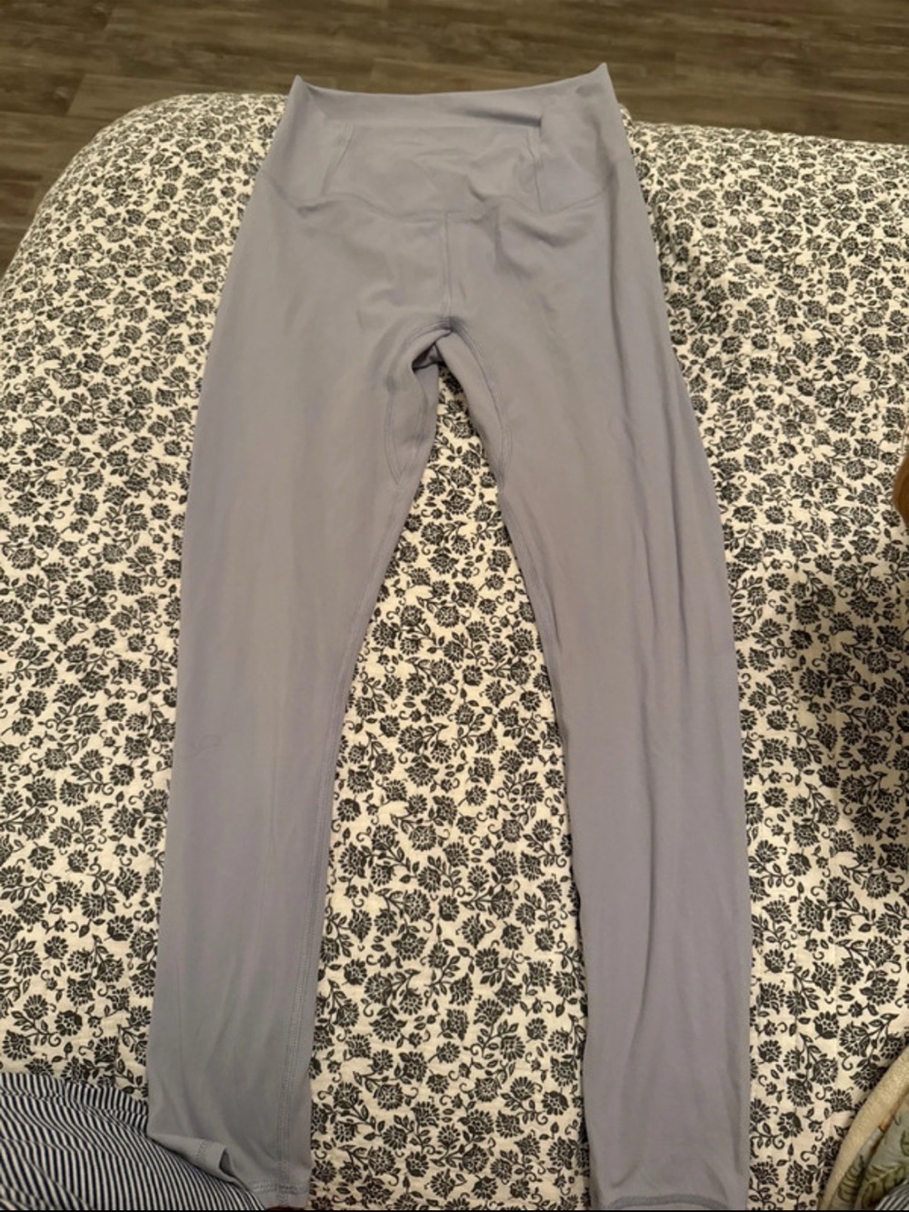 Free People Lavender-Gray High-Waist Leggings